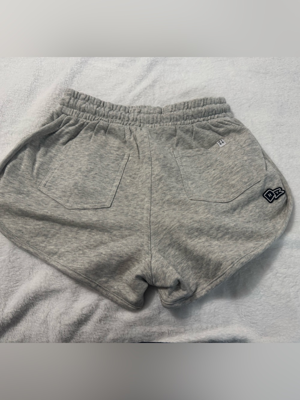 Hype & Vice Women’s Utah Utes Heather Gray Fleece Shorts Size S - Picture 3 of 5